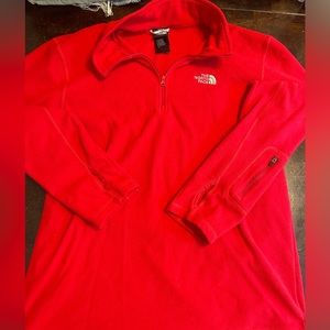 North face 1/4 zip sweatshirt
